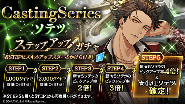Casting Series ステップアップガチャ（ソテツ） - ブラスタ